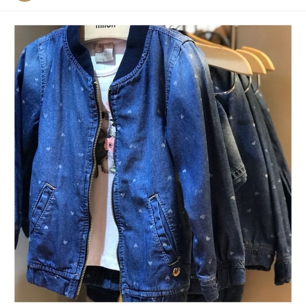 Girl's Lightweight Denim Jacket Size 6